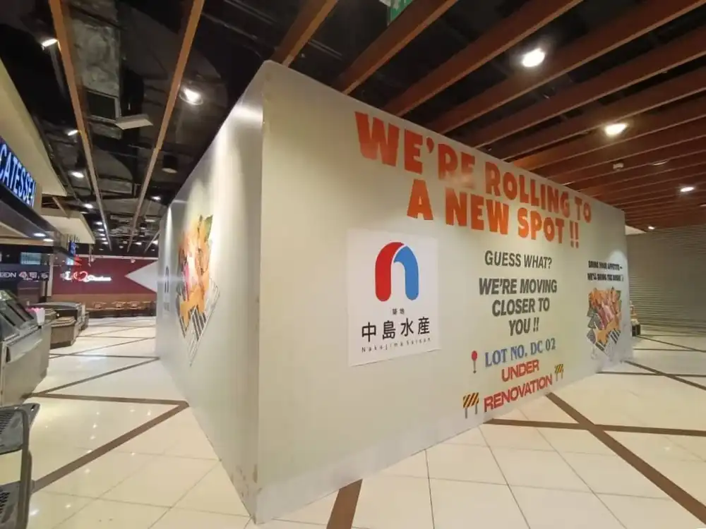 Hoarding & Visual, Nakajima Suisan, Aeon Mid Valley