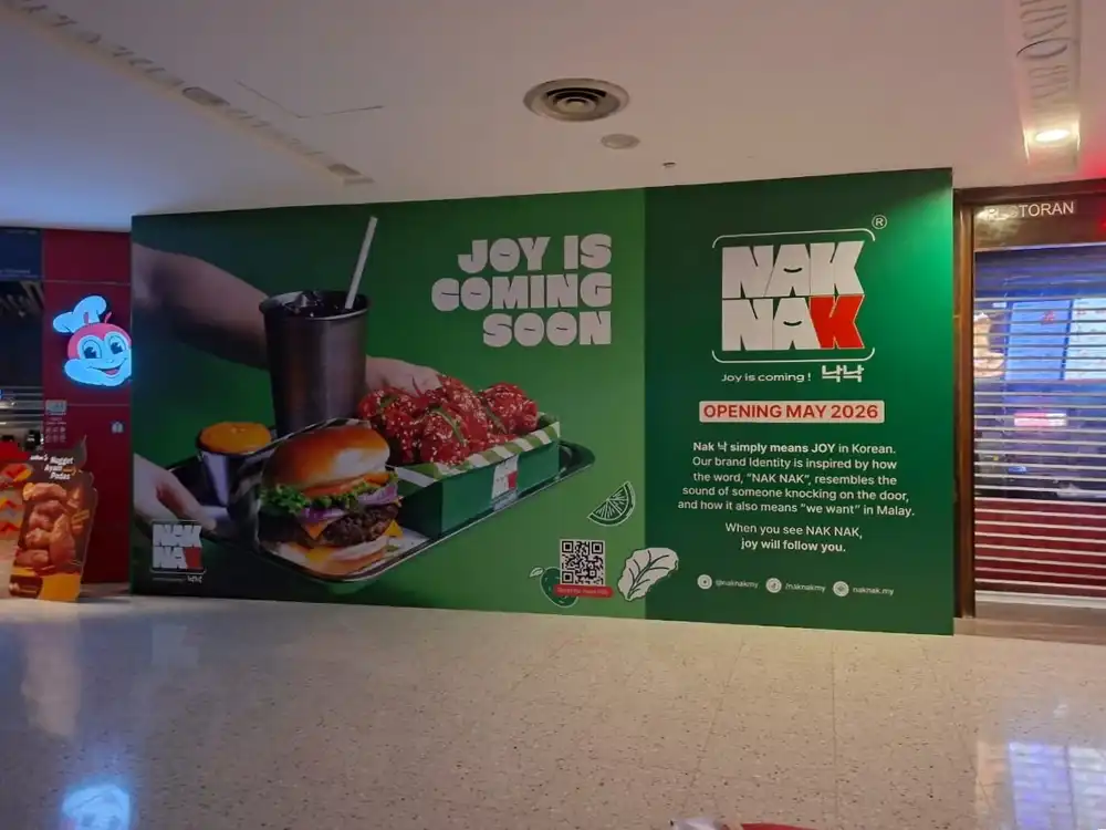 Hoarding & Visual, NakNak, Sunway Pyramid
