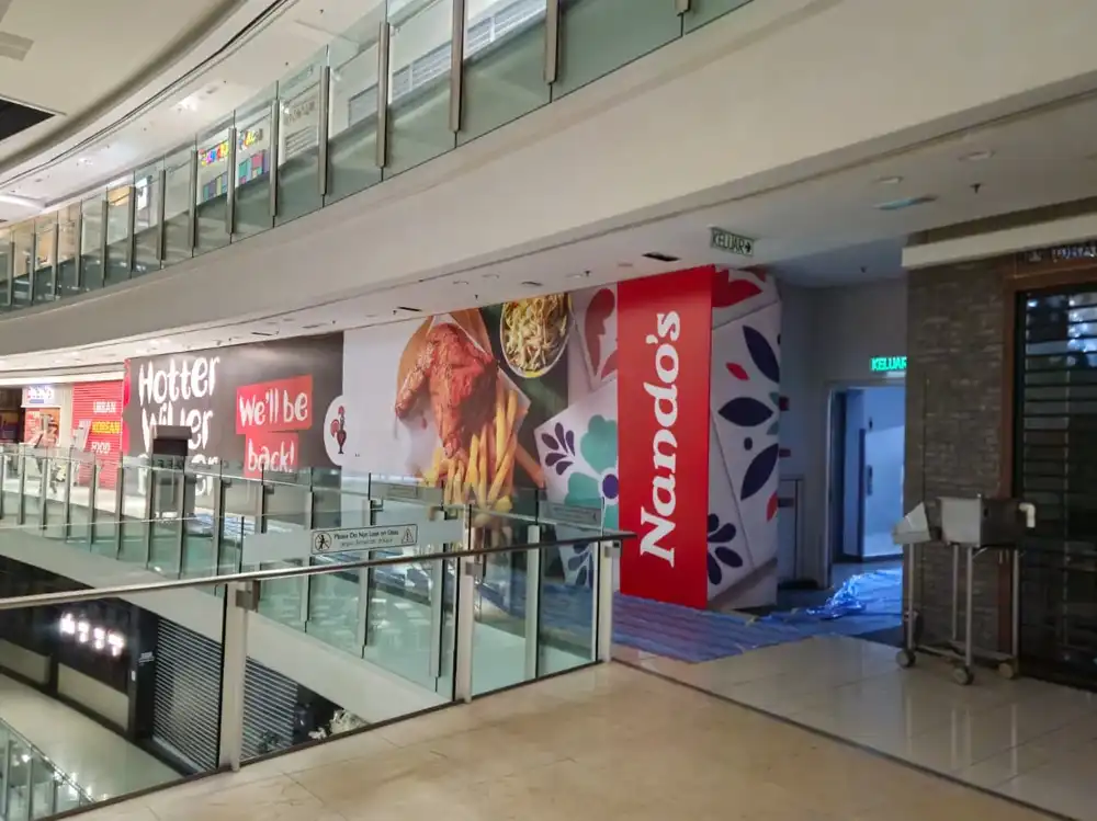 Hoarding & Visual, Nando's, Nu Sentral