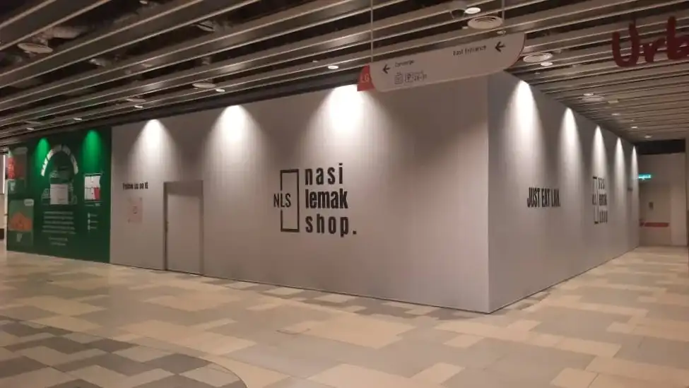 Hoarding & Visual, Nasi Lemak Shop (NLS), Setia City Mall