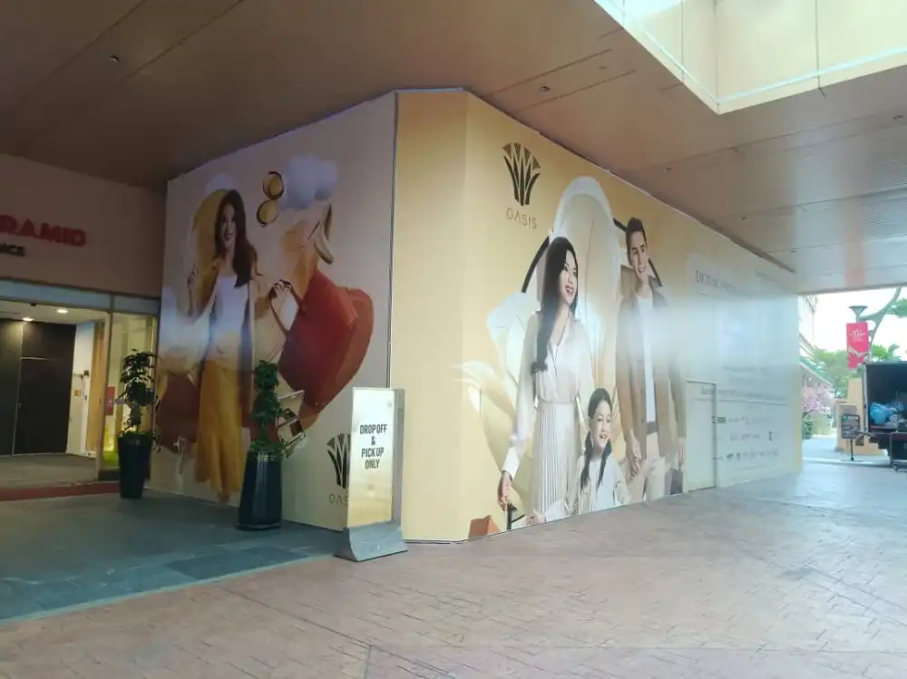 Hoarding & Visual, Oasis Sunway Pyramid