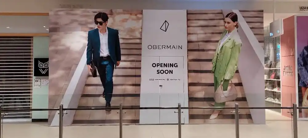 Hoarding & Visual, Obermain, Setia City Mall