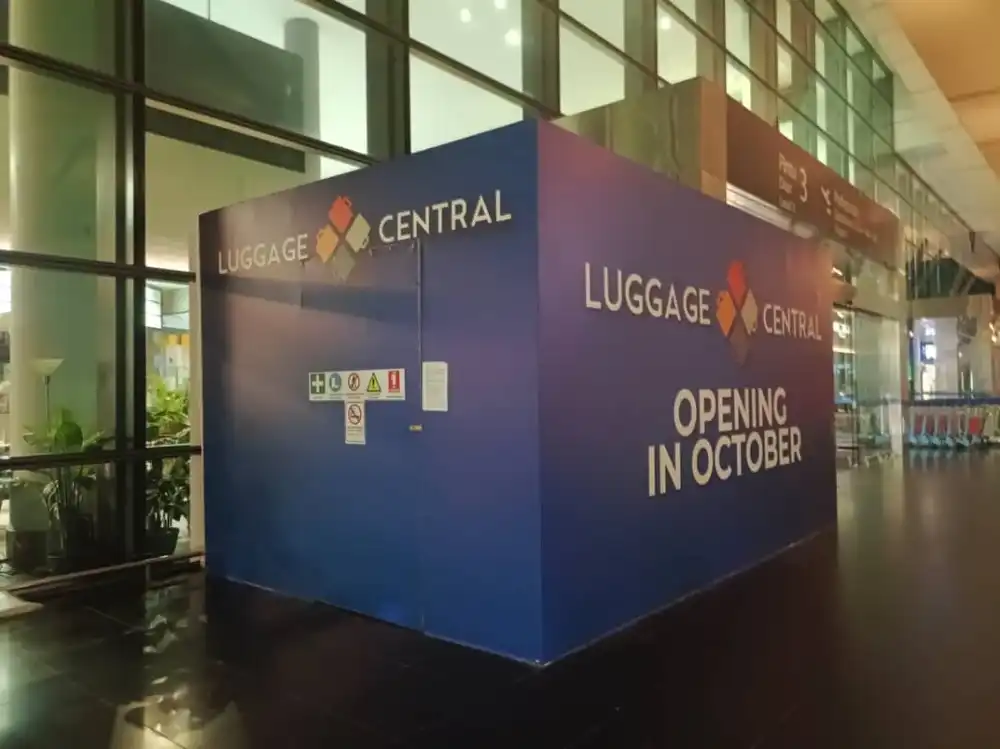 Hoarding & Visual (Outdoor, Kiosk), Luggage Central, KLIA2 Gateway