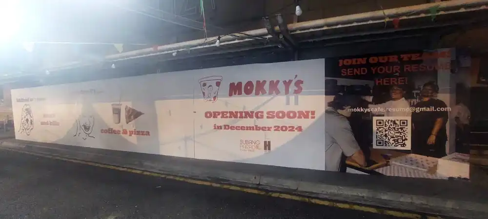 Hoarding & Visual (Outdoor), Mokky's Cafe, Subang Parade