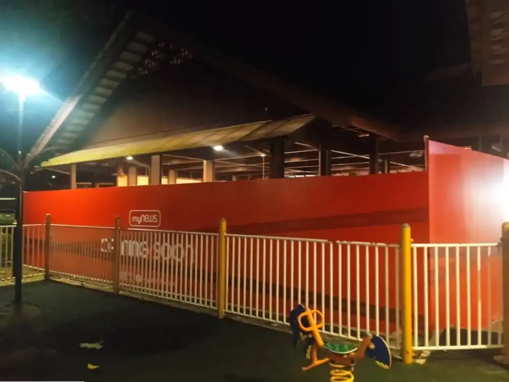 Hoarding & Visual (Outdoor), MyNews, R&R Bukit Gantang, Perak