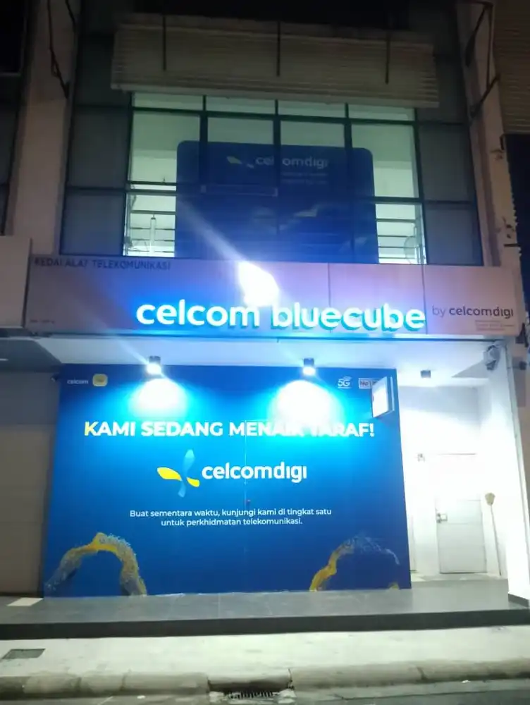 Hoarding & Visual (Outdoor - Shop Lot), CelcomDigi, Bandar Baru Uda, Johor