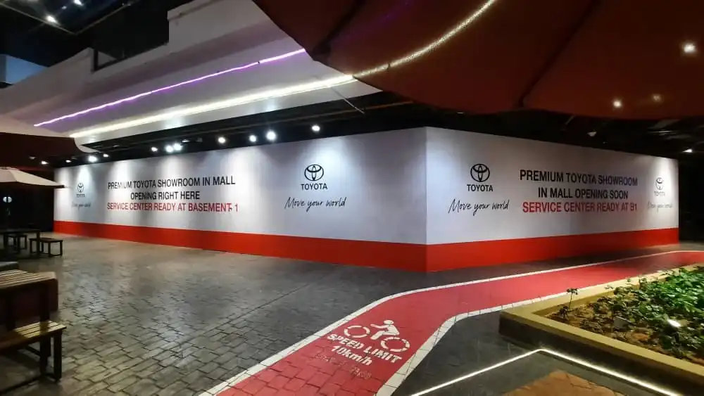 Hoarding & Visual (Outdoor), Toyota, Gamuda Quayside Mall