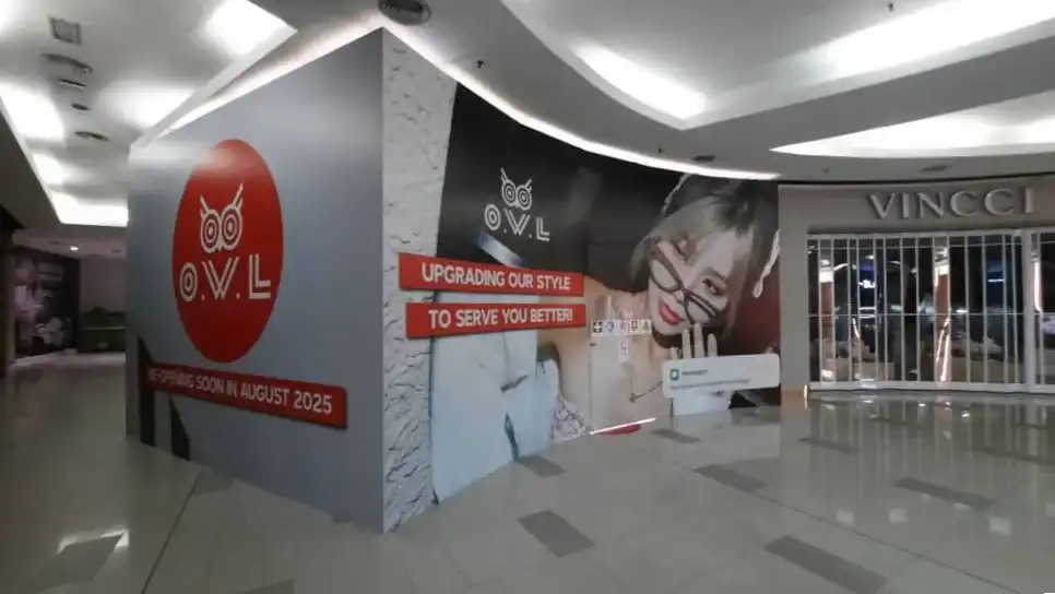 Hoarding & Visual, OWL, Paradigm Mall