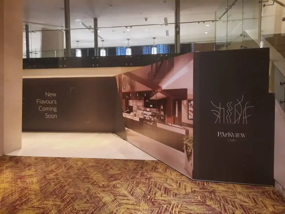 Hoarding & Visual, Parkview Cafe, KL Convention Centre