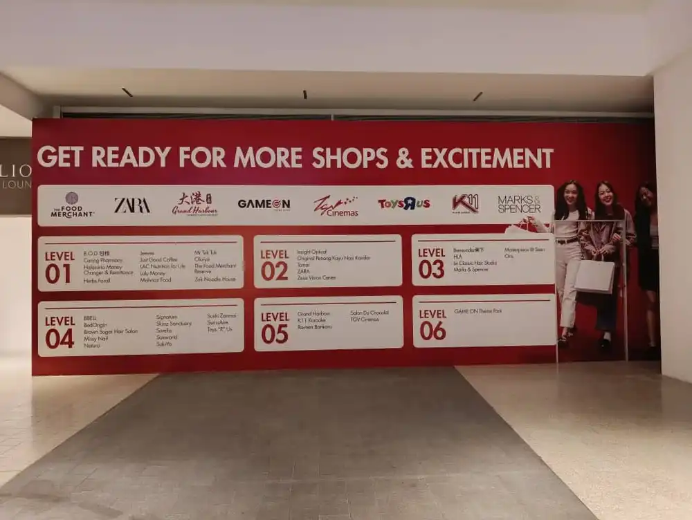 Hoarding & Visual, Pavilion Damansara Heights