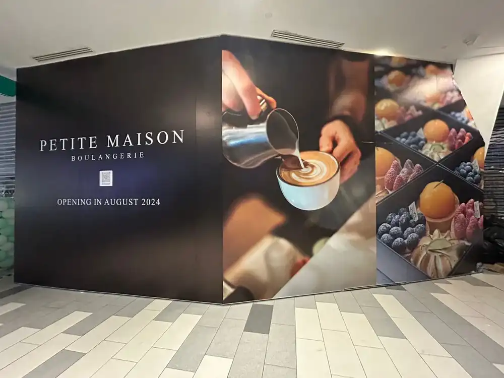 Hoarding Visual, Petite Maison Boulangerie, KL East Mall