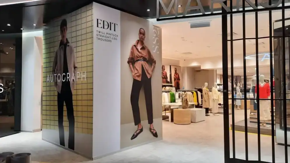 Hoarding & Visual (Pillar), Mark & Spencer, KLCC