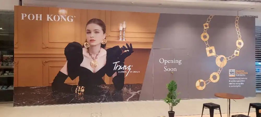 Hoarding & Visual, Poh Kong, Setia City Mall