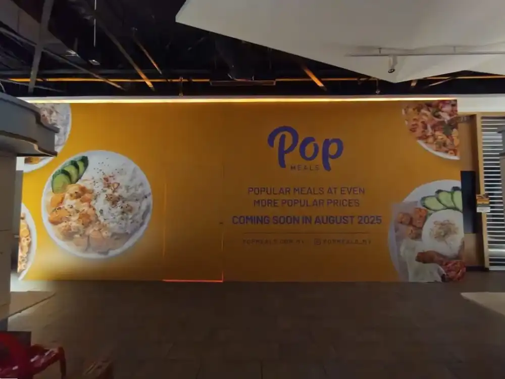 Hoarding & Visual, Pop Meals, KSL Esplanade Mall