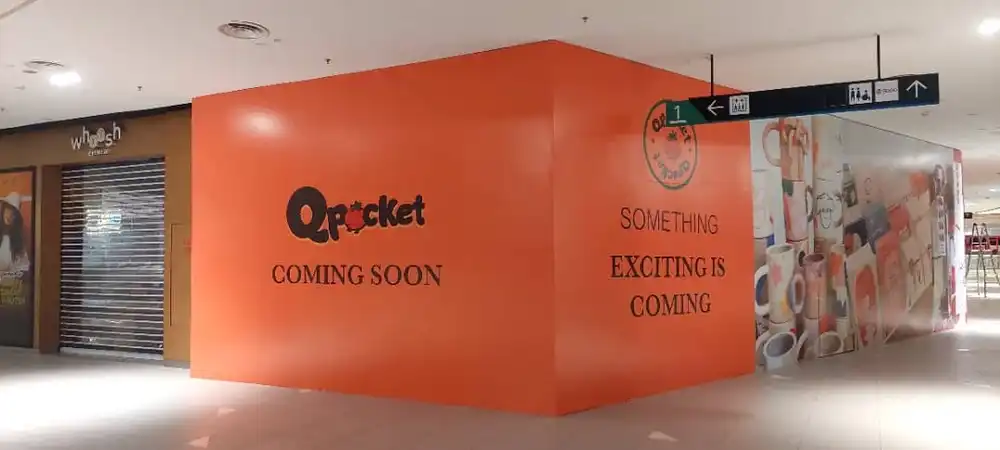 Hoarding & Visual, QPocket, Central I-City