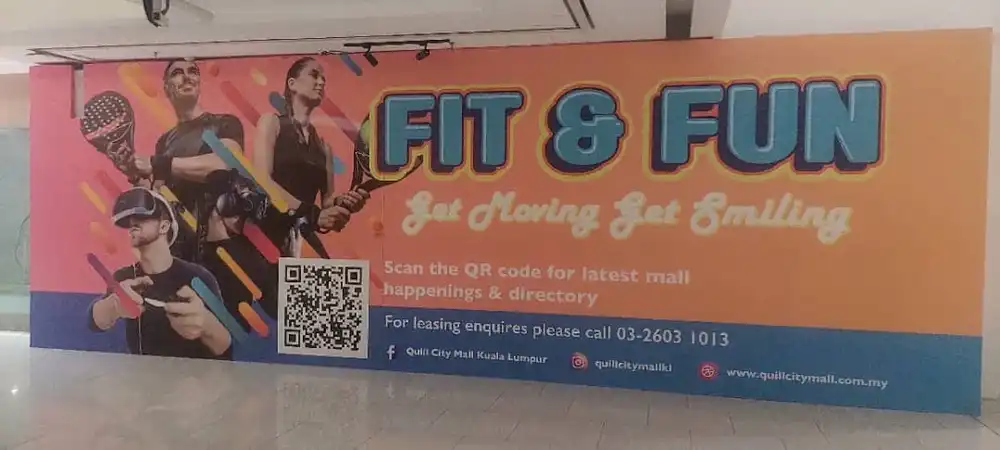 Hoarding & Visual, Quill City Mall