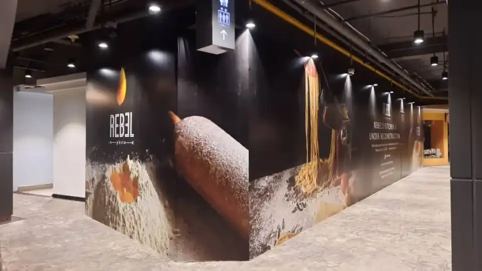 Hoarding & Visual, Rebel, Sunway 163 Mall