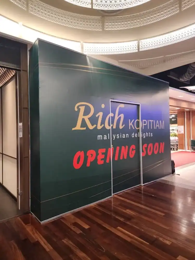 Hoarding & Visual, Rich Kopitiam, The Gardens Mid Valley