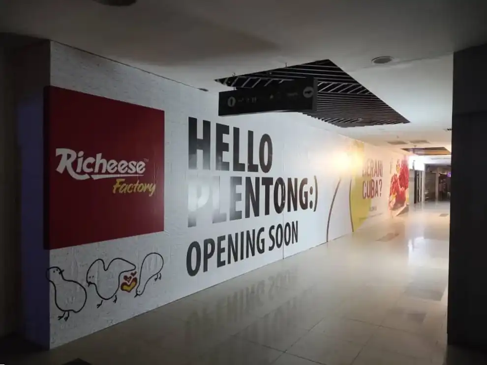 Hoarding & Visual, Richeese Factory, Giant Plentong, Johor