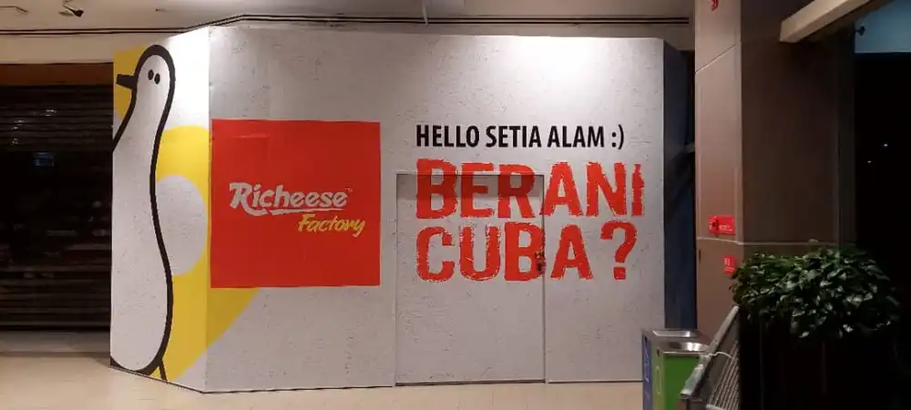 Hoarding & Visual, Richeese Factory, Setia City Mall