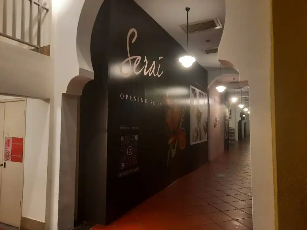 Hoarding Visual, Serai, The Curve