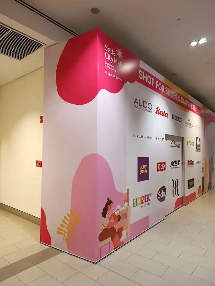 Hoarding & Visual, Setia City Mall
