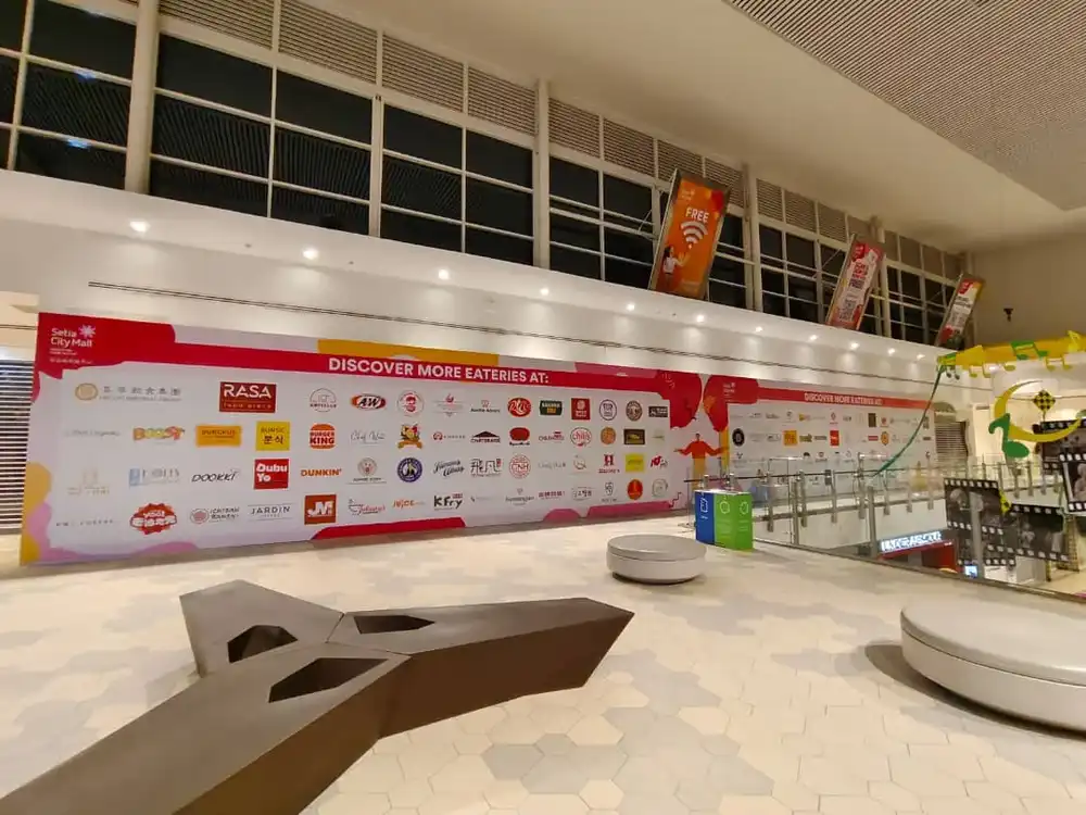 Hoarding & Visual, Setia City Mall
