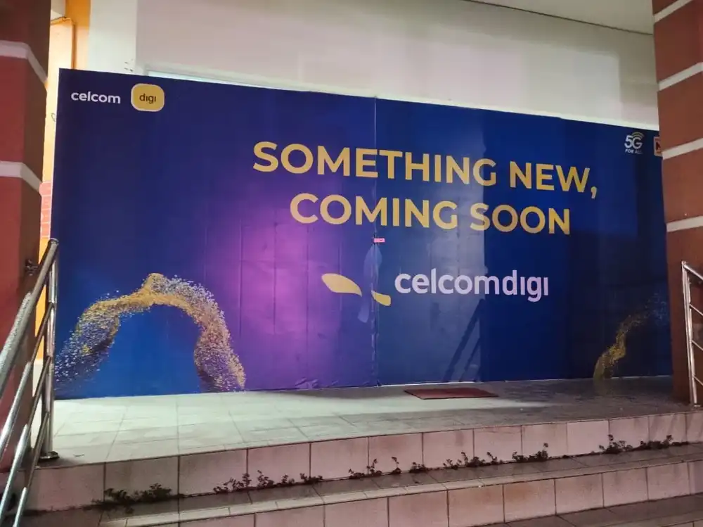 Hoarding & Visual (Shop Lot), CelcomDigi, Taiping, Perak