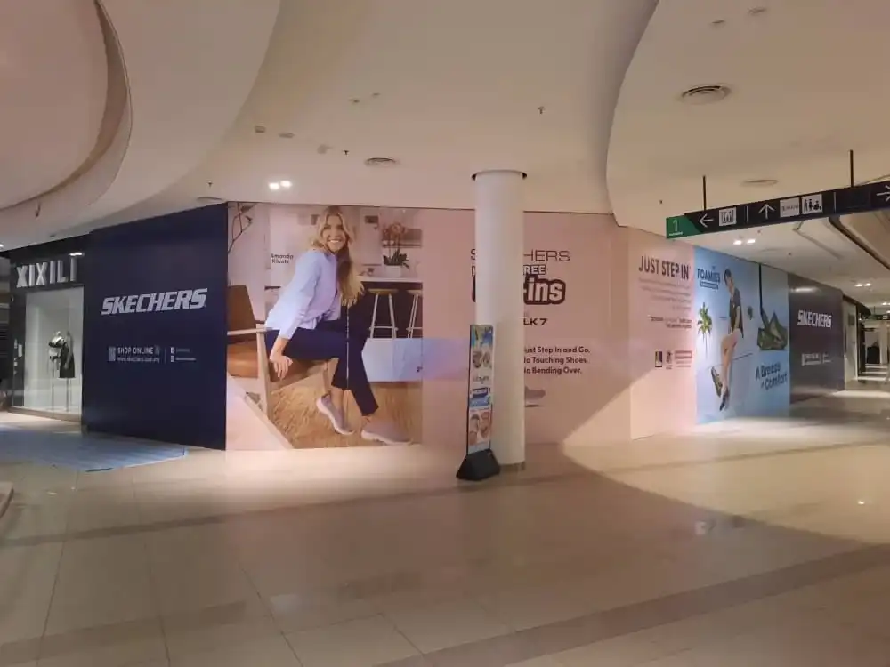 Hoarding & Visual, Skechers, Central I-City