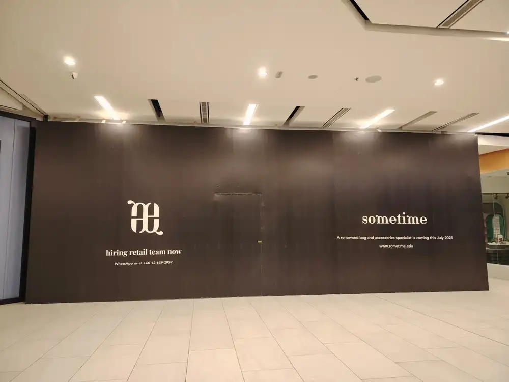 Hoarding & Visual, Sometime, Mayang Mall, Terengganu