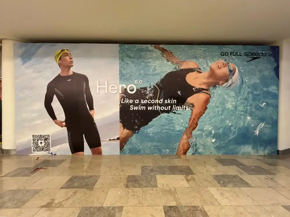 Hoarding & Visual, Speedo, The Gardens