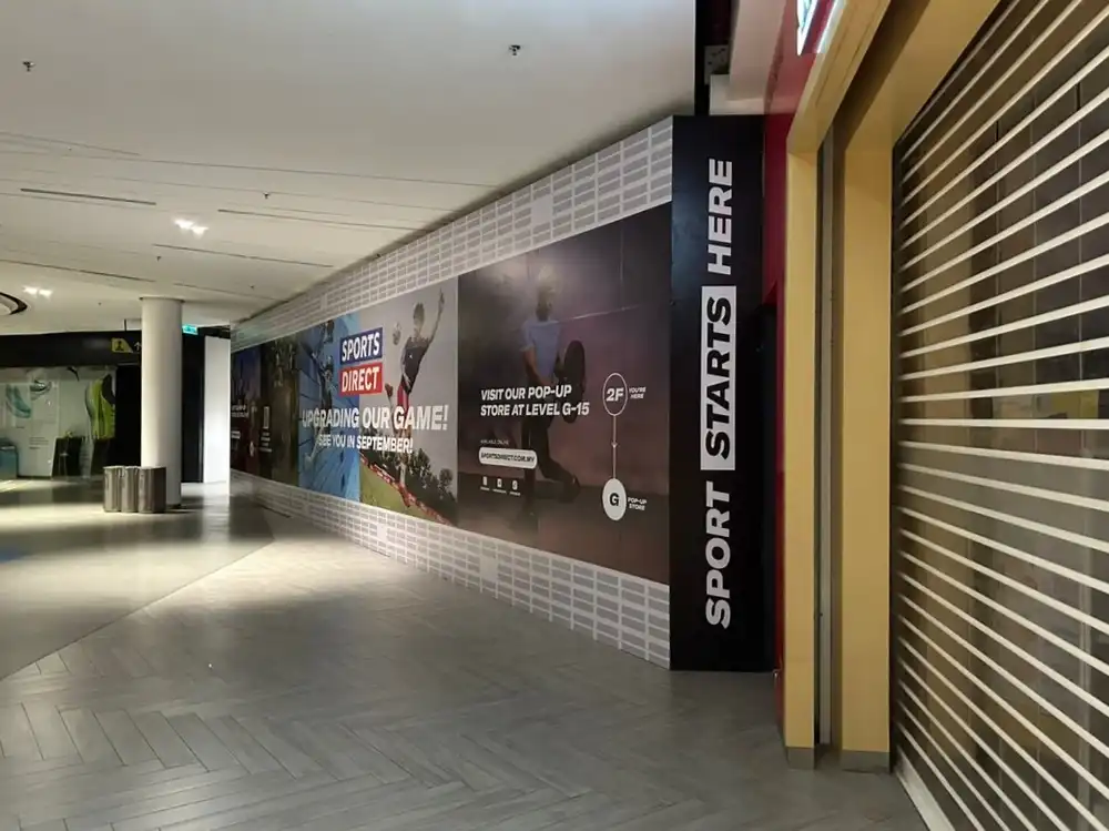 Hoarding & Visual, Sports Direct, Central Icity