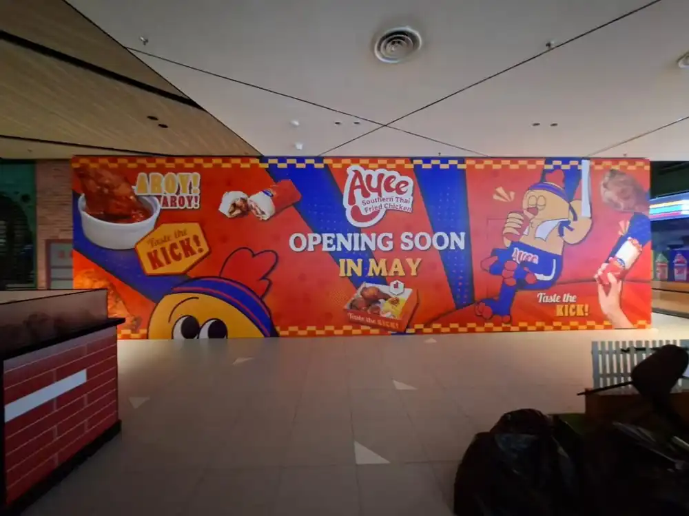 Hoarding & Visual Sticker Installation, Ayee, Icity