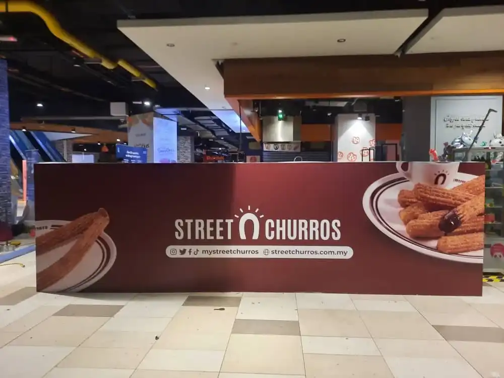 Hoarding & Visual, Street Churros, MyTown