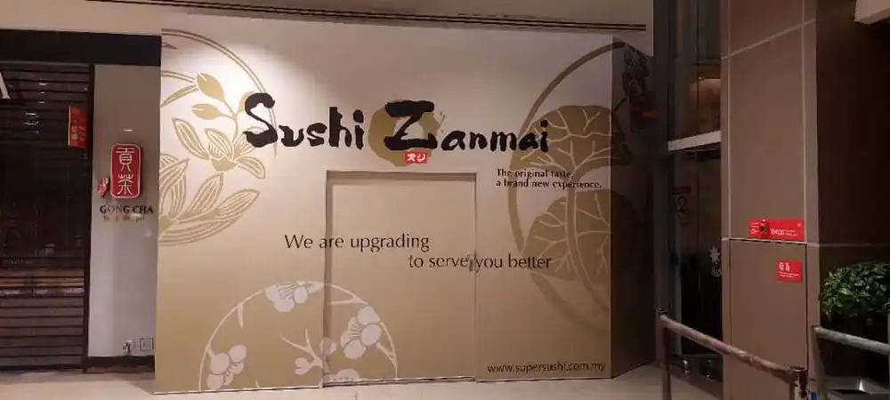 Hoarding & Visual, Sushi Zanmai, Setia City Mall