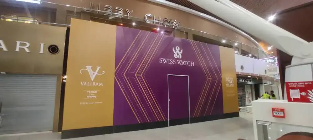 Hoarding & Visual, Swiss Watch, KLIA Satellite Building (SAT) 