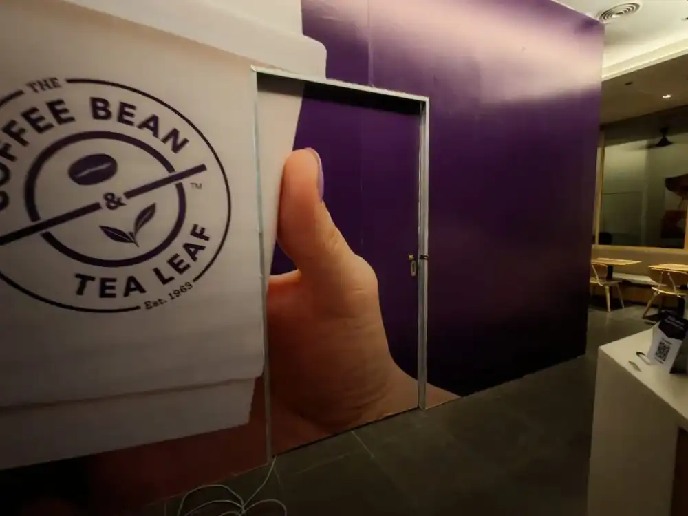 Hoarding & Visual Tarpaulin Installation, Coffee Bean & Tea Leaf, KSL City Johor Bahru