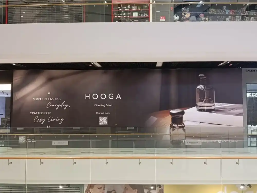 Hoarding & Visual Tarpaulin Installation, Hooga, MyTown