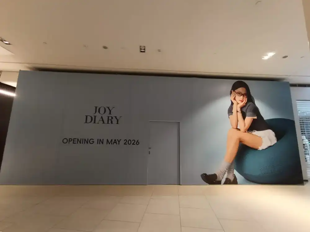 Hoarding & Visual Tarpaulin Installation, Joy Diary, Pavilion Bukit Jalil