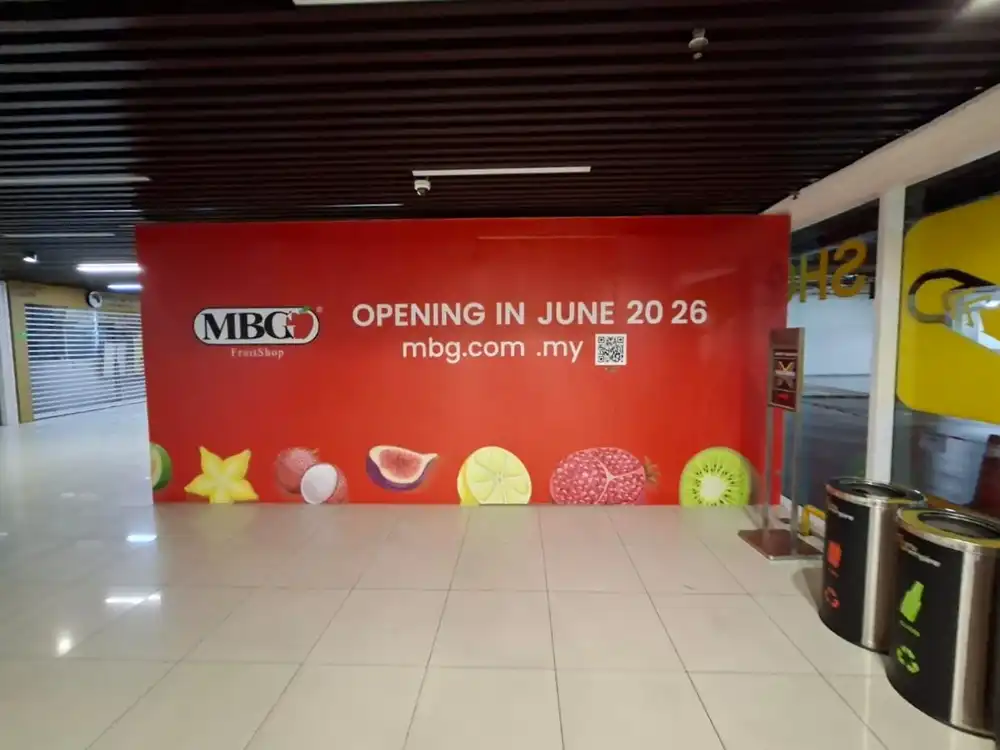 Hoarding & Visual Tarpaulin Installation, MBG, Nu Empire