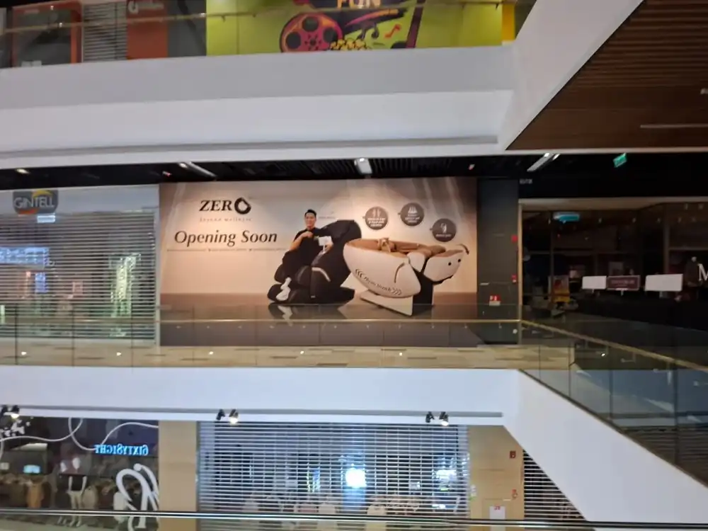 Hoarding & Visual Tarpaulin Installation, Zero, MyTown