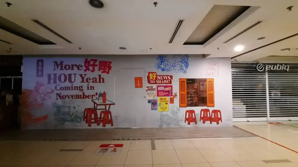 Hoarding and Visual, Thai Hou Sek, 1 Utama