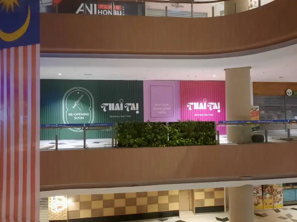 Hoarding & Visual, Thai Tai, Starling Mall