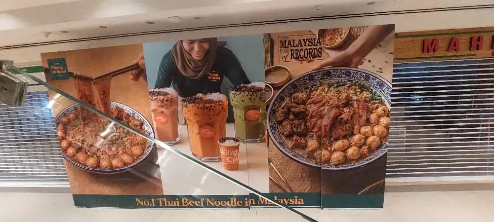 Hoarding & Visual, Thong Bowl, Setia City Mall