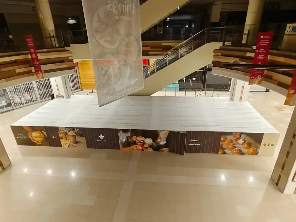Hoarding & Visual, Tim Hortons, Aeon Bukit Tinggi