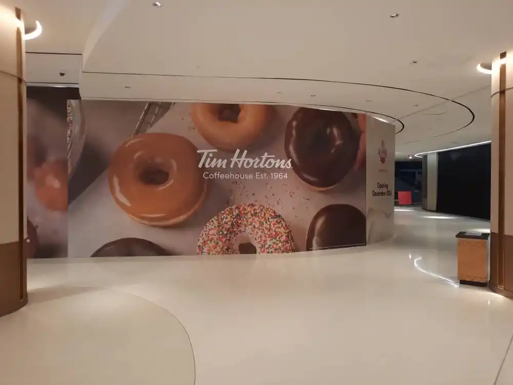 Hoarding & Visual, Tim Hortons, Sunway Pyramid