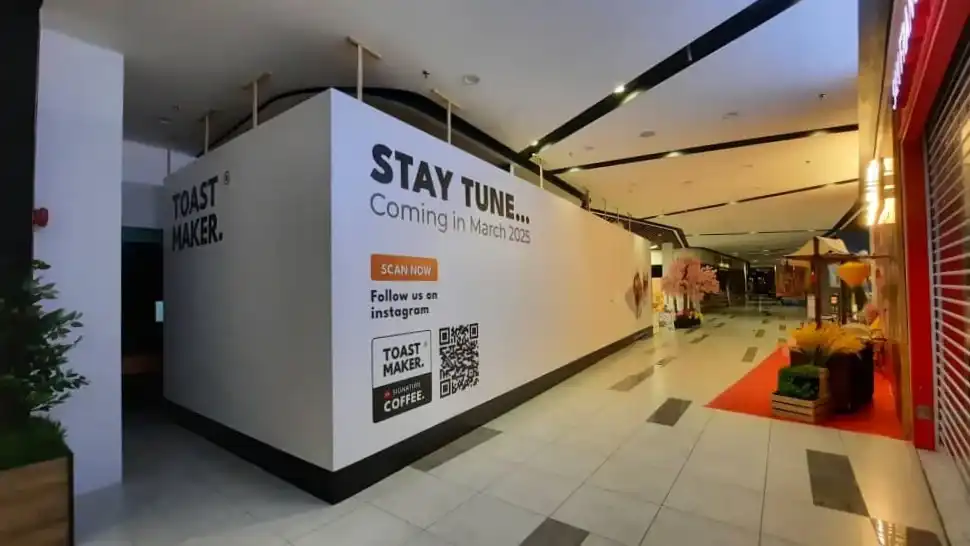 Hoarding & Visual, Toast Maker, Eco Sanctuary Mall