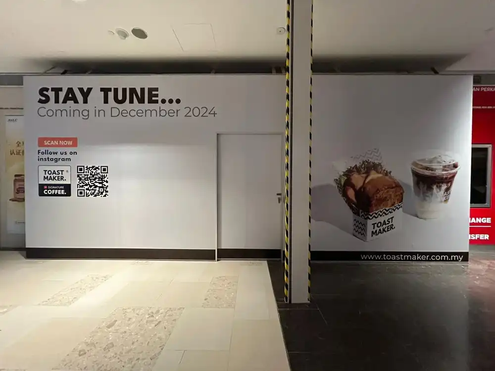 Hoarding & Visual, Toast Maker, Pavilion Damansara Height