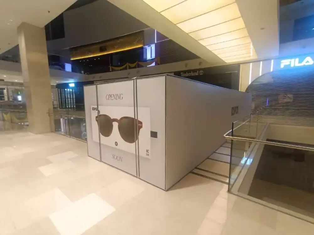 Hoarding, Visual & Top Fabric Cover (Kiosk), Izipizi, Pavilion Kuala Lumpur