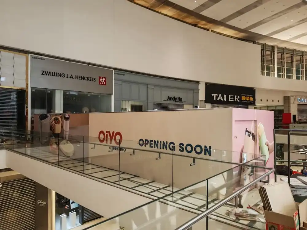 Hoarding, Visual & Top Fabric Cover (Kiosk), OiYO, Pavilion Kuala Lumpur